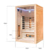Miracle sauna 2 person far infrared dimensions