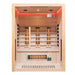 Miracle sauna 3 person far infrared sauna with red light