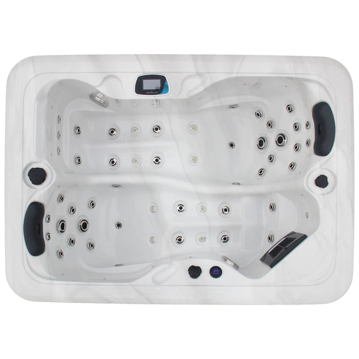 Jaquar Nuovo hot tub, angled view