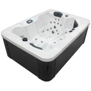 Jaquar Nuovo 2 person hot tub with 49 jets, front view
