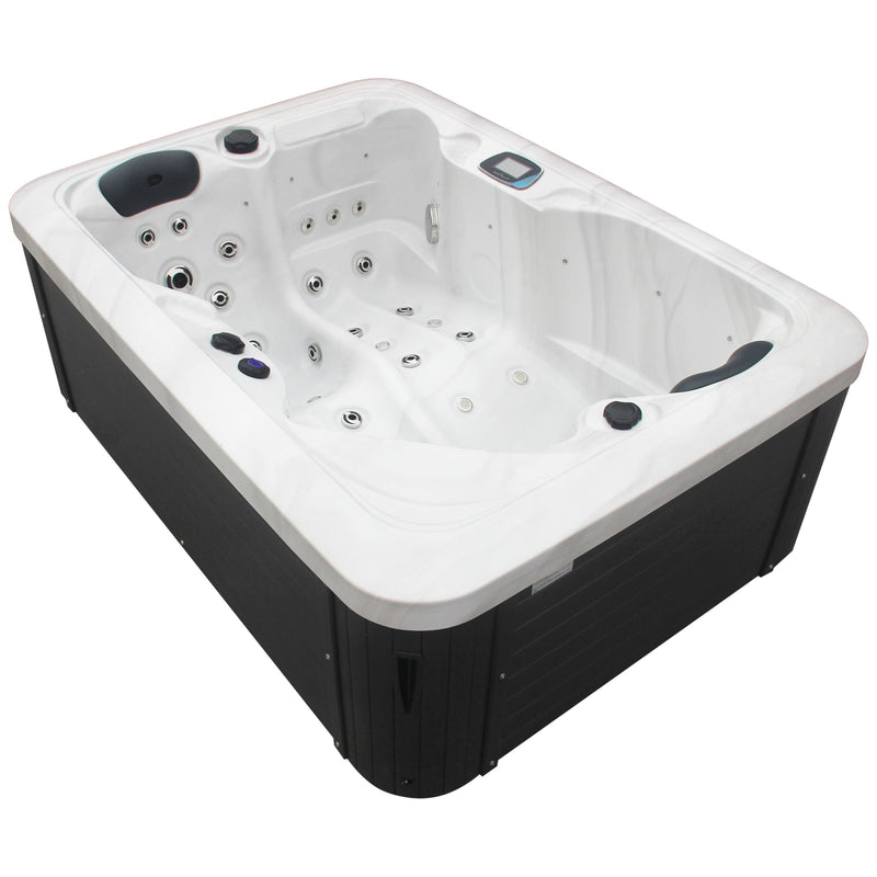 Jaquar Nuovo hot tub with underwater LED lighting