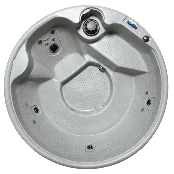 Bird's eye view of RotoSpa Orbis Round hot tub