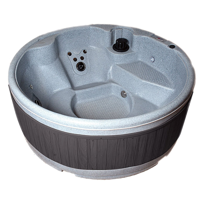 RotoSpa Orbis Round hot tub, side view