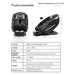 Sasaki 9 Series Royal King 5D massage chair in black, angled view