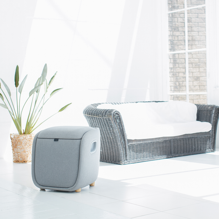 Synca Rei Foot-Calf-Lumbar Ottoman massager, detail view