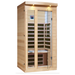 Canadian Spa Company Chilliwack 1 person infrared sauna, front view