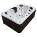 Canadian Spa Company Calgary 4 person hot tub with 24 jets, front view
