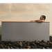 Man sitting in the Temperd cold plunge standard model