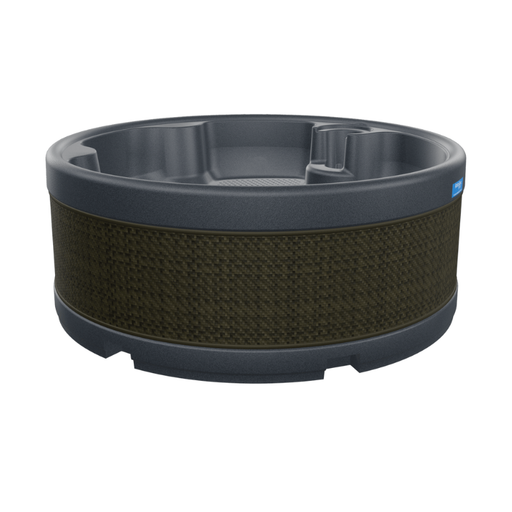 RotoSpa Orbis Round 4-5 person hot tub, front view