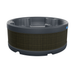 RotoSpa Orbis Round 4-5 person hot tub, front view