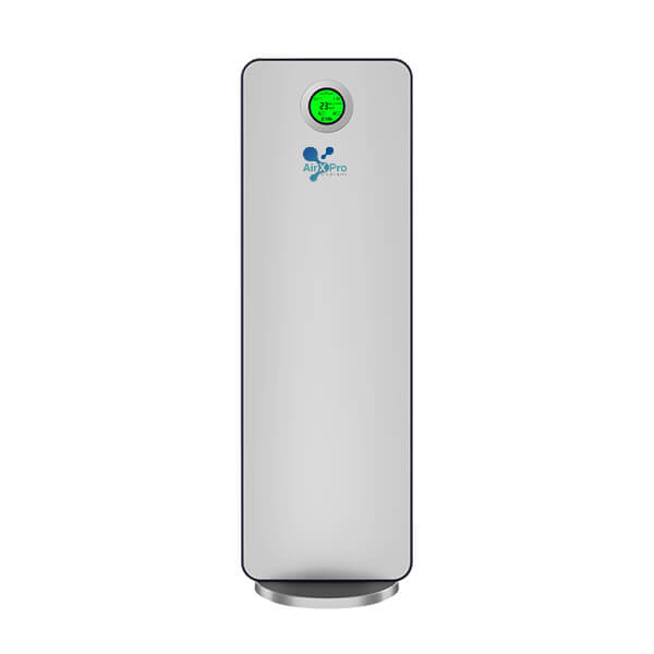 Air purifier x pro 1200 with a green light on 