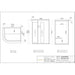 Artize Aura infrared sauna 2-3 seater interior with backrest and control panel