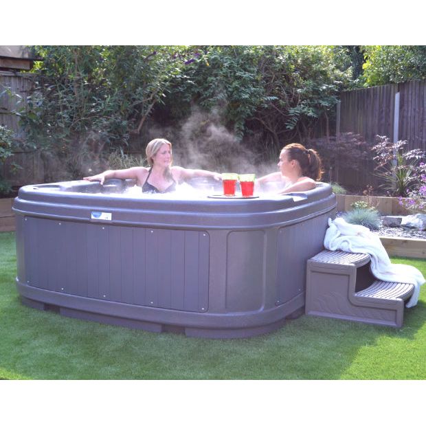 RotoSpa DuraSpa S160 hot tub, side view