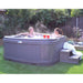 RotoSpa DuraSpa S160 hot tub, side view