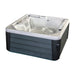 North River Spas Elk River hot tub, angled view