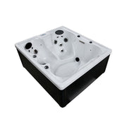 H20 Spa Pure Bliss 4 person hot tub, angled view