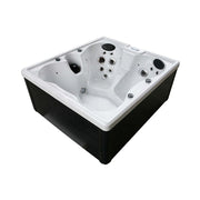 H20 Spa Pure Bliss 4 person hot tub with LED lighting and waterfall feature