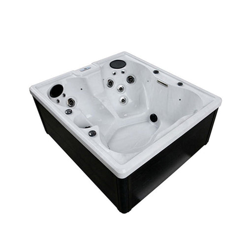 H20 Spa Pure Bliss 4 person hot tub, angled view