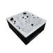 H20 Spa Pure Bliss 4 person hot tub, angled view