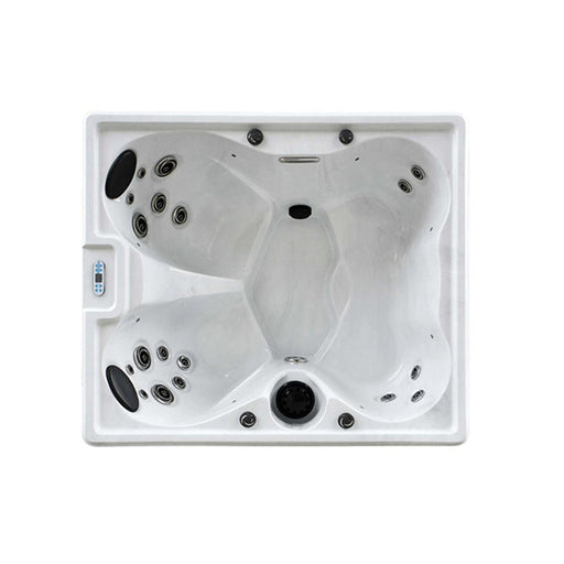 H20 Spa Pure Bliss 4 person plug and play hot tub, front view