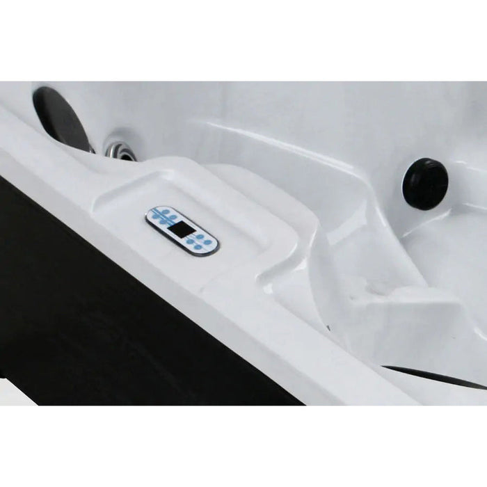 Control panel on the H20 Spa Pure Bliss hot tub