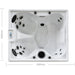 Dimensions diagram for the H20 Spa Pure Bliss 4 person hot tub