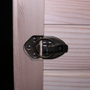 Insignia KY004 sauna latch closure detail