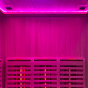 Insignia KY007 sauna in pink exterior finish