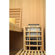 Jaquar Kubix sauna interior seating