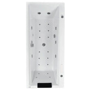 Jaquar kubix whirlpool and airpool bathtub