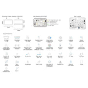 Jaquar Nuovo 2 seater hot tub spa, exterior view
