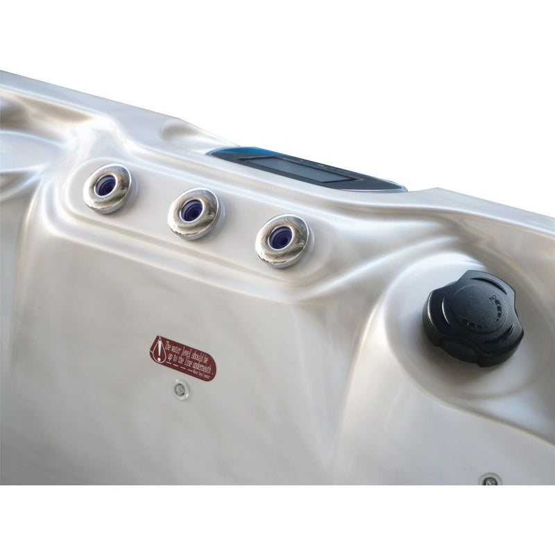 Jaquar Polaris hot tub, rear view