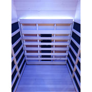 Jaquar Solo One sauna, angled view
