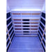 Jaquar Solo One sauna, angled view