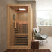 Jaquar Solo One single seater infrared sauna, front view