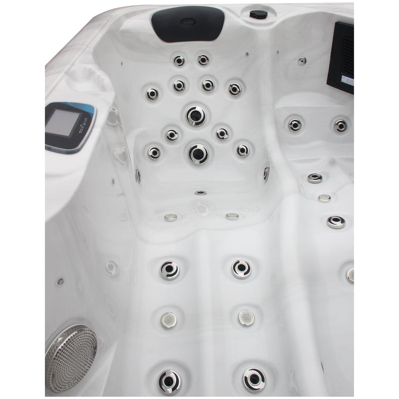 Jaquar Nuovo hot tub jets, close-up detail
