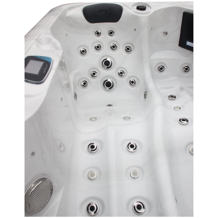 Jaquar Nuovo hot tub jets, close-up detail