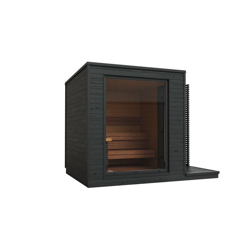 KUUT electric sauna, exterior detail