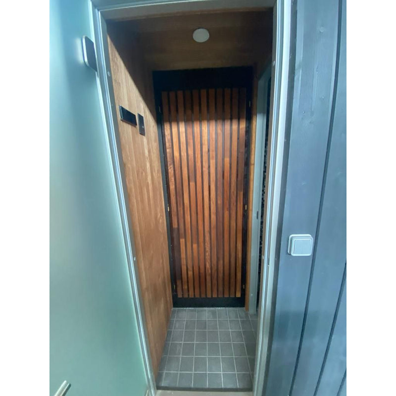 KUUT sauna entrance detail