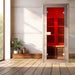 Insignia KY004 1 person infrared sauna, front view