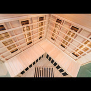 Infrared miracle 4 person sauna with infrared heater panels