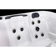 Rhodes hot tub loungers detail