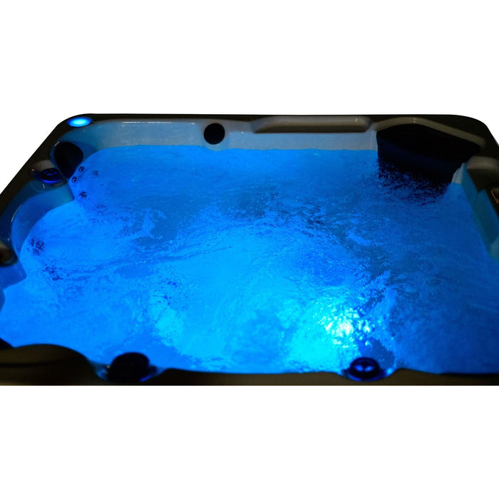 Trident Lite V2 hot tub, side view