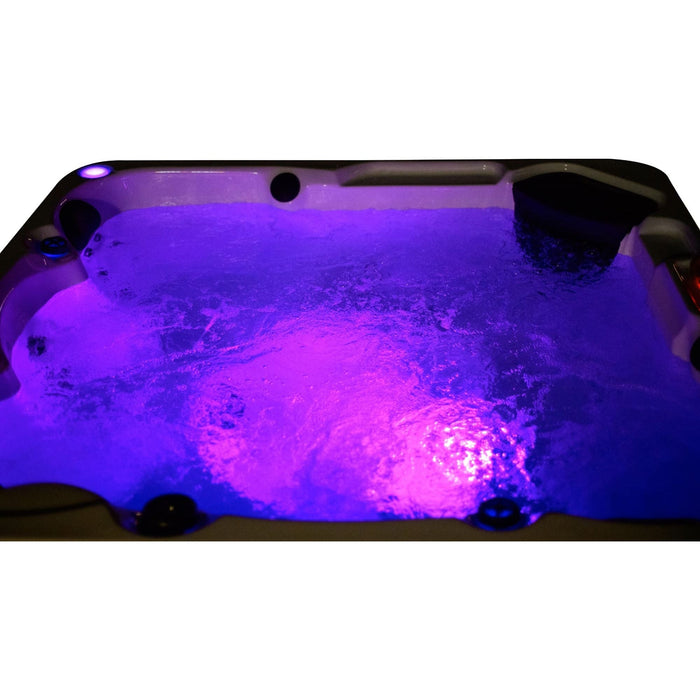 Trident Lite V2 hot tub, detail view