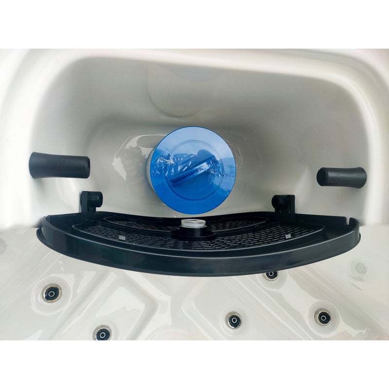 Trident Lite V2 hot tub, detail view