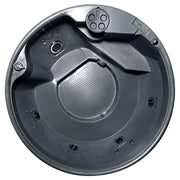 Bird's eye view of the RotoSpa QuatroSpa 6 person hot tub showing seating and jet layout