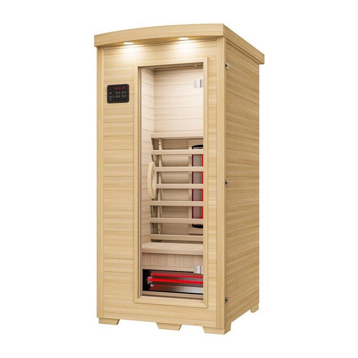 Fonteyn Bella sauna heater panel, close-up