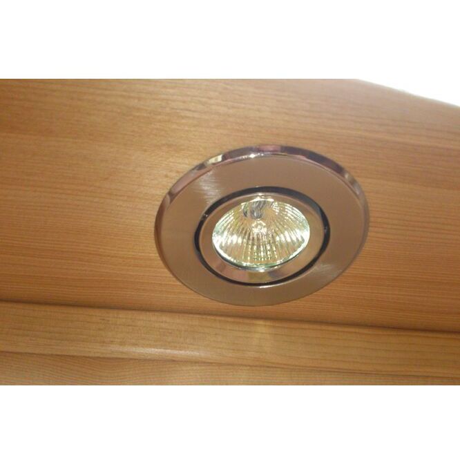 Fonteyn Bella sauna interior spotlight detail