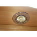 Fonteyn Bella sauna interior spotlight detail