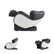 Synca CirC 3 Zero Gravity SL Track Heated massage chair in grey, reclined position